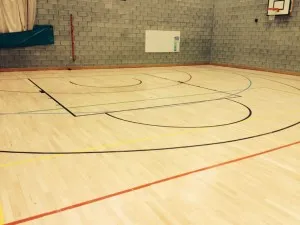 Sports Hall Gymnasium Refurbishment BEFORE