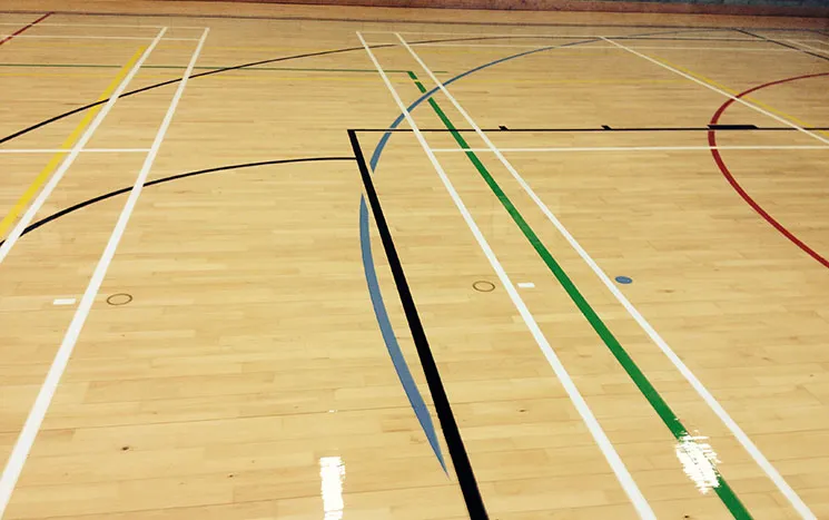 Sports Hall Gymnasium Refurbishment